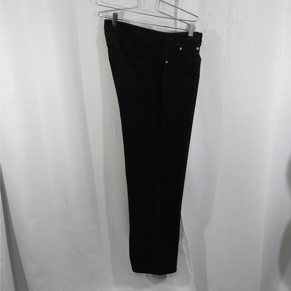 JONES NEW YORK! ESPRESSO BROWN FINE WALE CORDUROY STRAIGHT LEG PANTS! SZ 18 - Picture 6 of 11